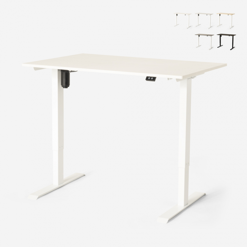 Diseño de escritorio eléctrico ajustable en altura para oficina y estudio Standwalk 120x60 Rebajas