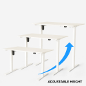 Scrivania altezza regolabile elettrica design per ufficio e studio Standwalk 120x60 