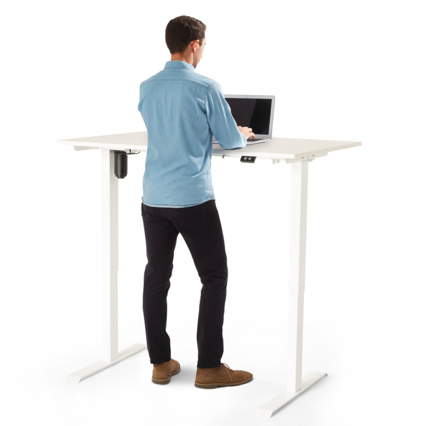 Scrivania altezza regolabile elettrica design per ufficio e studio Standwalk 120x60 