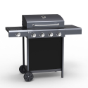 Barbecue à gaz inox 4 + 1 feux étagères Chimichurri Fr Promotion