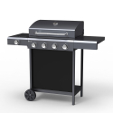 Barbecue à gaz inox 4 + 1 feux étagères Chimichurri Fr Remises
