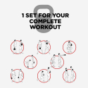 Kotaro Eisen Kettlebell Gewicht 8 kg Kugelgriff Cross-Training Fitness  Rabatte