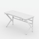 Scrivania gaming 160x60cm carbonio ergonomica cavi porta cuffie bibite Sportbot 160 Sconti