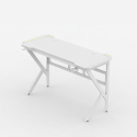 Gaming-Schreibtisch 120x60cm LED Carbon ergonomischer Kopfhörerhalter Sportbot LED 120 