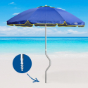 Sombrilla playas y piscinas Gira Facile 220 cm Antiviento Eolo Elección