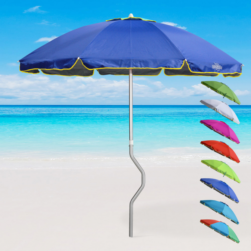 Sombrilla playas y piscinas Gira Facile 220 cm Antiviento Eolo Catálogo