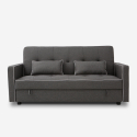 Klassisches 2-sitziges Stoffsofa mit Staukasten Zalto 