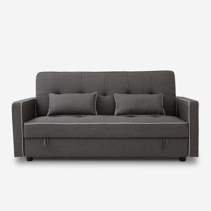 Klassisches 2-sitziges Stoffsofa mit Staukasten Zalto 