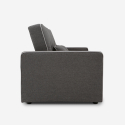 Klassisches 2-sitziges Stoffsofa mit Staukasten Zalto 