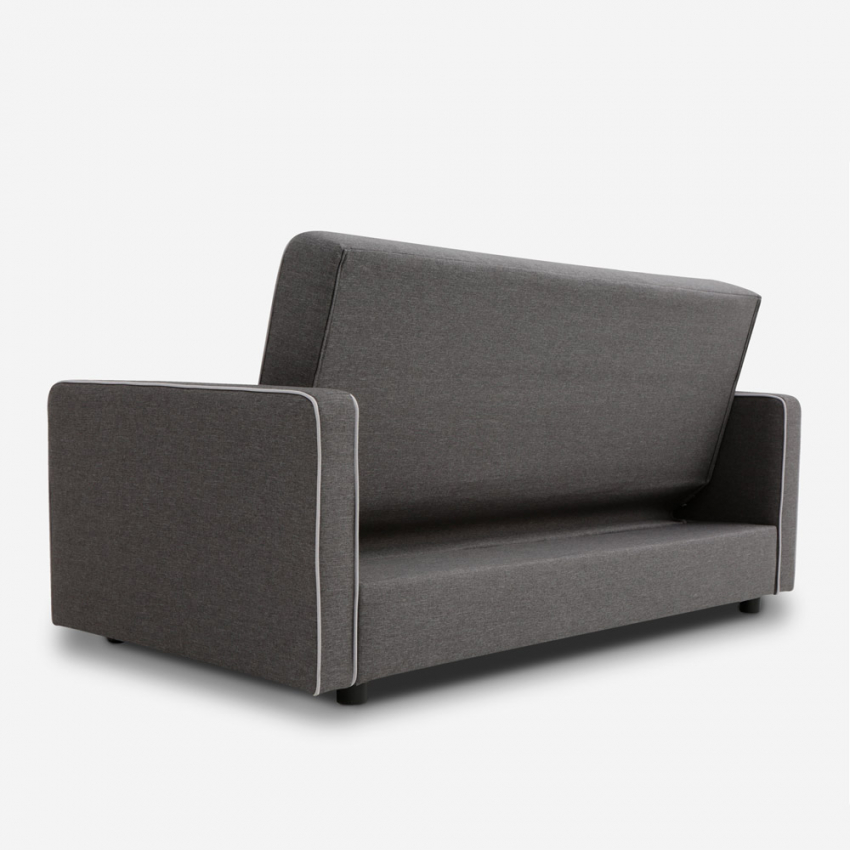Klassisches 2-sitziges Stoffsofa mit Staukasten Zalto 