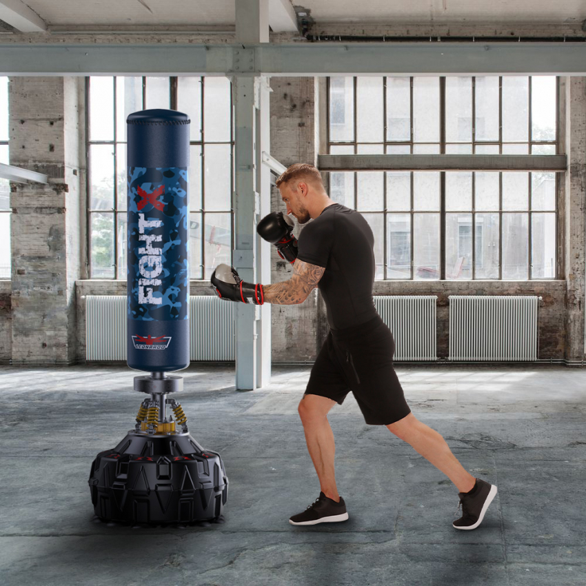 Sac De Frappe à Eau – Ballon De Boxe Remplissable PVC, Avec Crochet Et Sangle, Pour Entraînement Maison