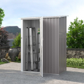 Box lamiera giardino zincata metallo grigio casetta utensili Amalfi 143X89x186cm Promozione