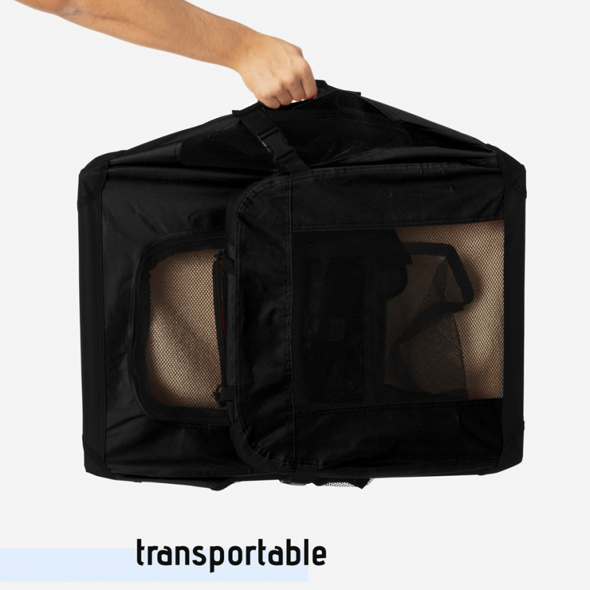 Sac de transport pliable souple pour petits chats et chiens 48x31.5x36cm Oliver S 
