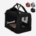 Sac de transport pliable souple pour petits chats et chiens 48x31.5x36cm Oliver S 