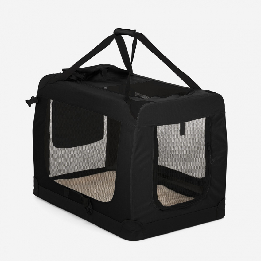 Sac de transport en tissu pliable pour chiens et chats de taille moyenne 78x53.5x58cm Oliver XL Achat