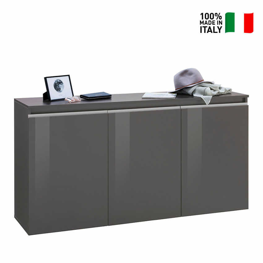 Sideboard 3 Türen Eingang Esszimmer 150 cm Magic Lawe Ardesia Verkauf