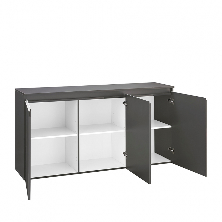Sideboard 3 Türen Eingang Esszimmer 150 cm Magic Lawe Ardesia Sales