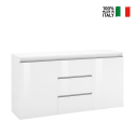 Sideboard 2 Türen 3 Schubladen 150cm Eingangsbereich Wohnzimmer Flur Magic Kaip Verkauf