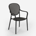 Set Tisch 70x70cm 2 Stühle schwarz für Innen und Außen Lavett Dark 
