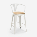 set metall tisch 60x60cm weiß 4 hocker bucket white top light Kauf