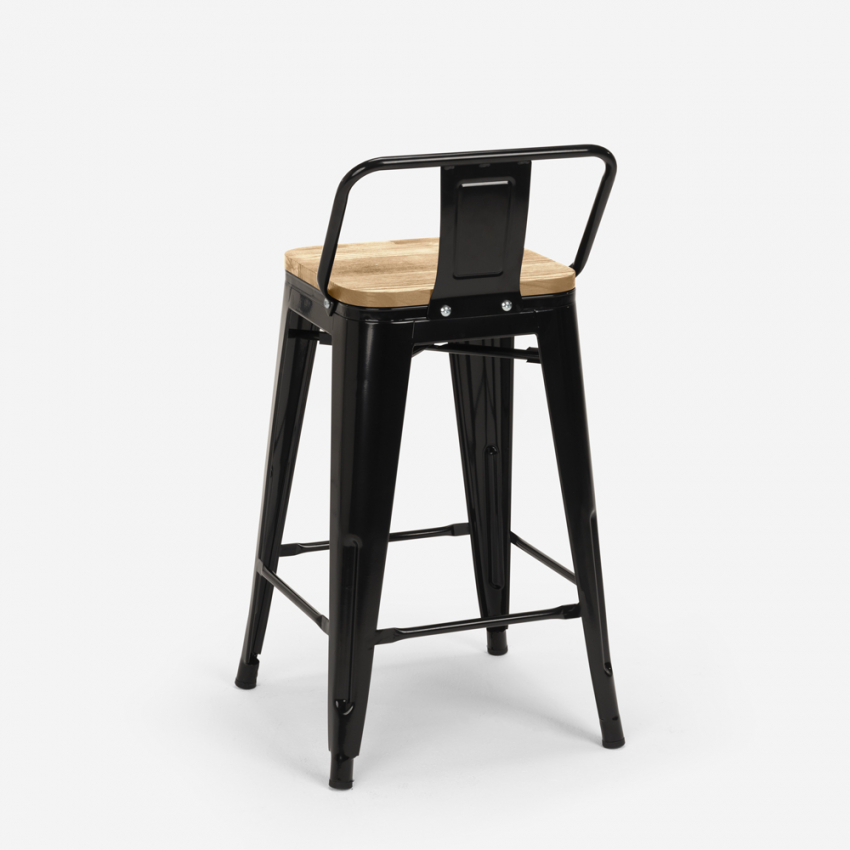 set tisch 60x60cm 4 hocker bar industrie-design rough white 
