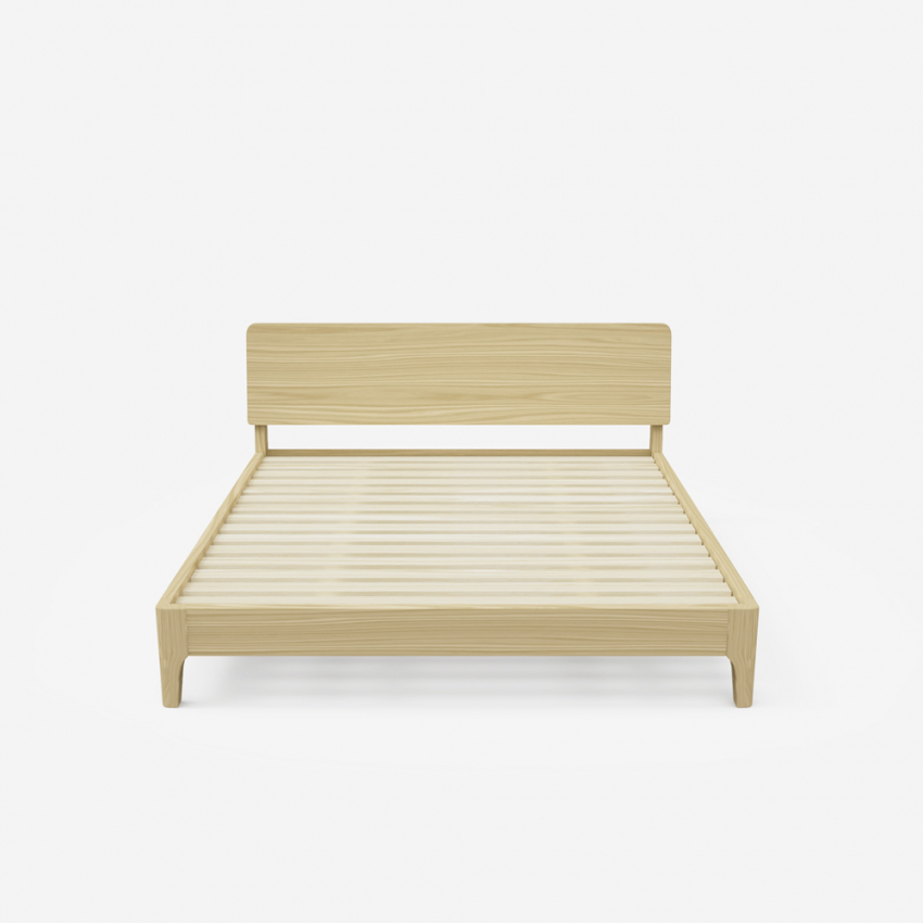 Doppelbett 160x190cm Modernes Holz-Design mit Lattenrost Linz Katalog