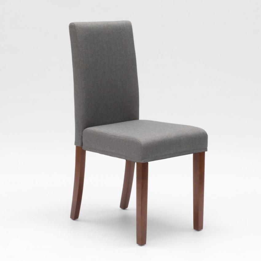 Gepolsterter Stuhl mit Bezug im Henriksdal-Stil für Restaurant aus Holz Comfort Luxury 