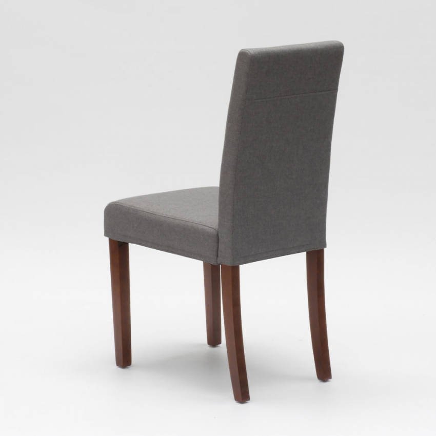 Gepolsterter Stuhl mit Bezug im Henriksdal-Stil für Restaurant aus Holz Comfort Luxury 