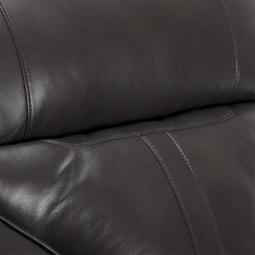 Fauteuil relax inclinable à bascule et pivotant en similicuir Sissi 