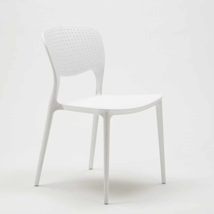 Silla cocina bar polipropileno apilable exterior interior Garden Giulietta 