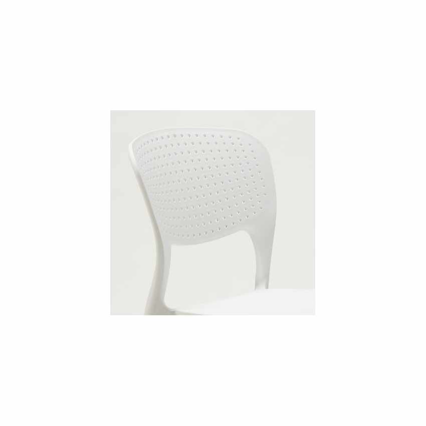 Silla cocina bar polipropileno apilable exterior interior Garden Giulietta 