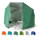 Ombrellone mare portatile moto leggero alluminio spiaggia tenda 200 cm Piuma Stock