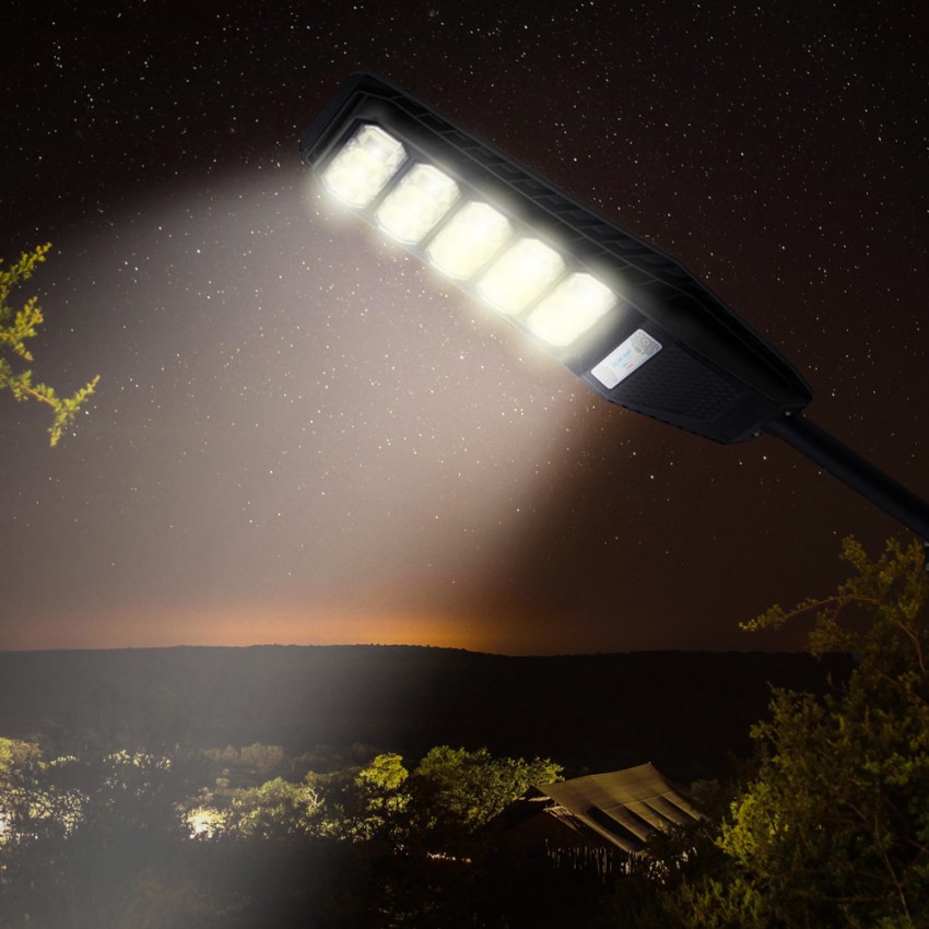 éclairage Parking Jardin Puissant éclairage Sécurité 189 Led Lampadaire Solaire Extérieur 189 LED - Détecteur Mouvement, Télécommande, IP65 ! Camera Solaire Lampe Détecteur Mouvement IP67