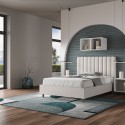 Cama y media contenedor 120x200 símil piel Agueda P1 Modelo