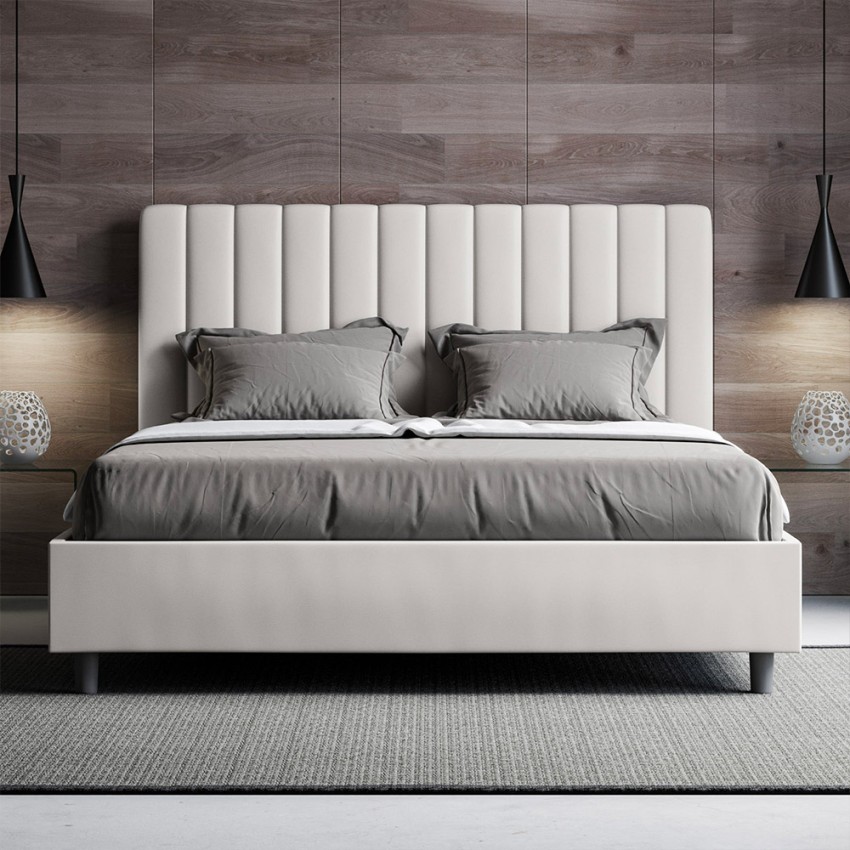 Letto matrimoniale 160x200 contenitore camera moderno Agueda M1 Prezzo