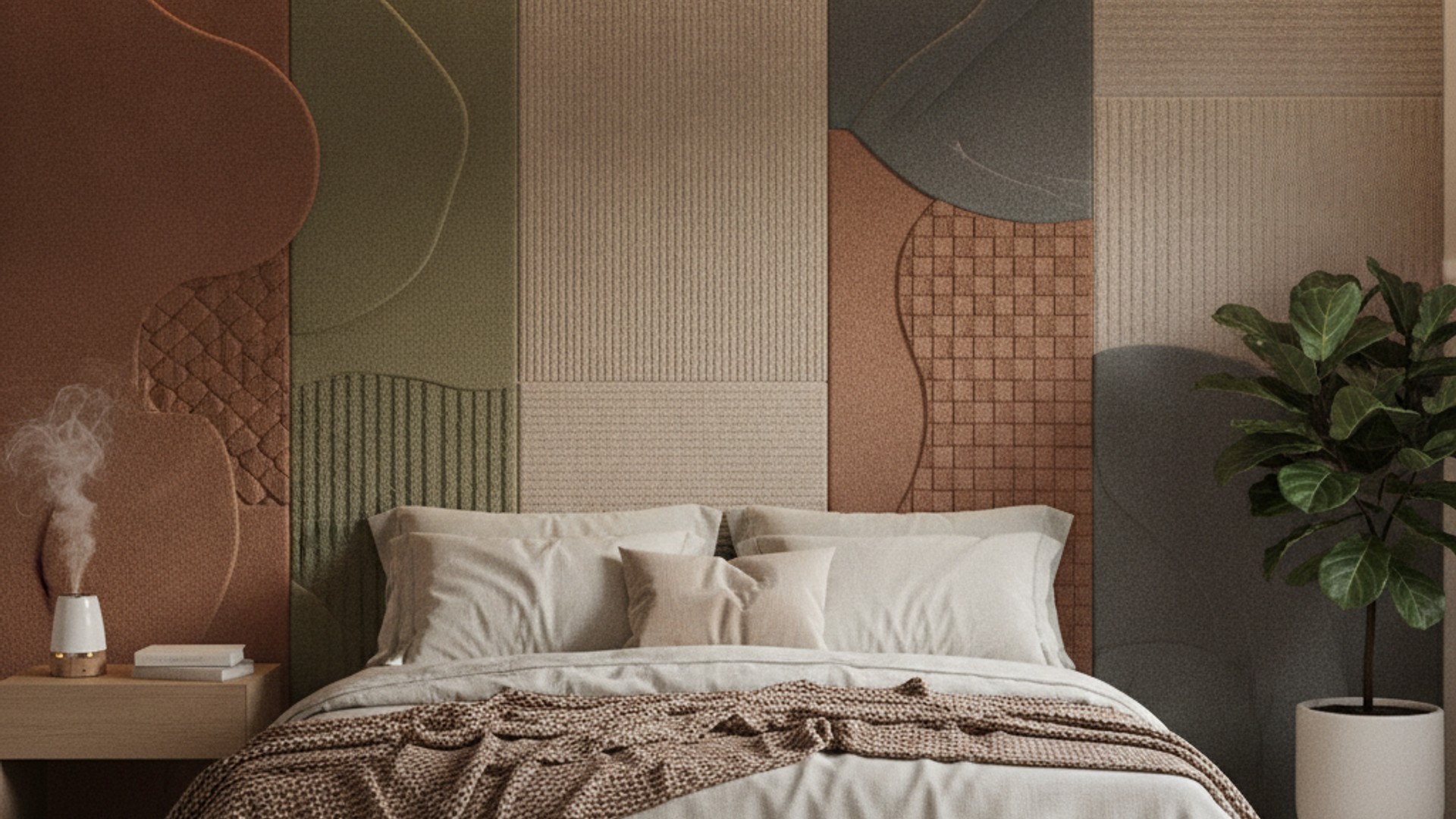 Paneles decorativos en el dormitorio: un detalle que cambia el ambiente